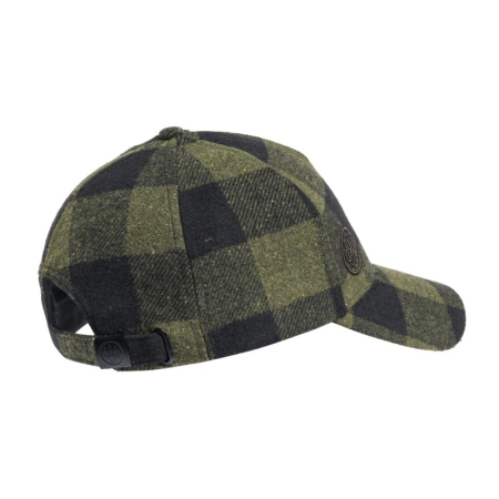 Czapka BERETTA z daszkiem Lodge Checkered Green Moss Check